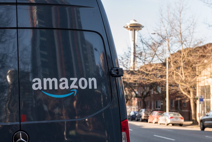 amazon delivery van