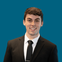 Henrick Malpica blue background