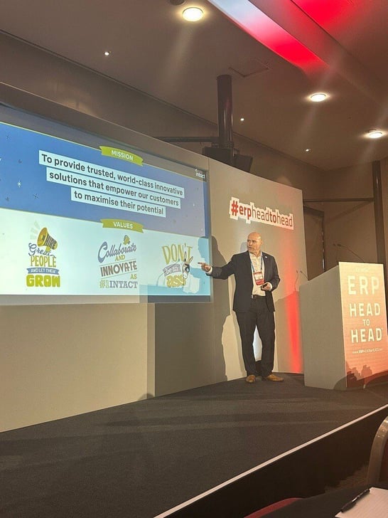 Mark gurney presenting